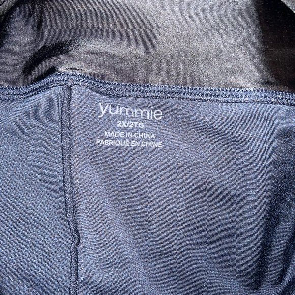 Yummie faux suede leggings - Navy - Picture 6 of 6